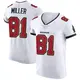 Elite White Men's Ryan Miller Tampa Bay Buccaneers Vapor Jersey