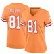 Game Orange Women's Ryan Miller Tampa Bay Buccaneers Throwback Jersey