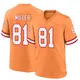 Game Orange Youth Ryan Miller Tampa Bay Buccaneers Throwback Jersey