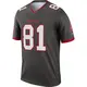 Legend Men's Ryan Miller Tampa Bay Buccaneers Pewter Alternate Jersey