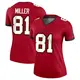 Legend Red Women's Ryan Miller Tampa Bay Buccaneers Jersey