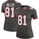 Legend Women's Ryan Miller Tampa Bay Buccaneers Pewter Alternate Jersey