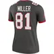 Legend Women's Ryan Miller Tampa Bay Buccaneers Pewter Alternate Jersey