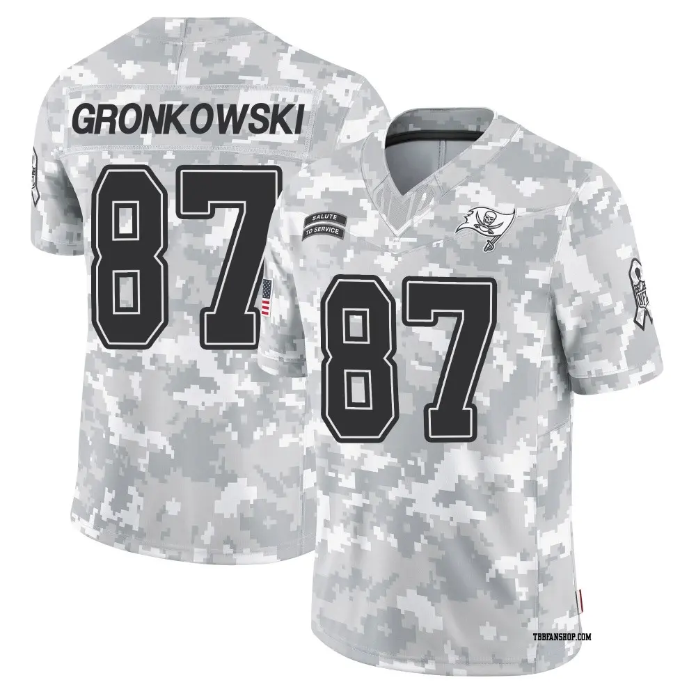 Gronkowski salute to service jersey best sale