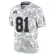 Limited Arctic Camo Men's Ryan Miller Tampa Bay Buccaneers 2024 Salute to Service Jersey