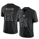 Limited Black Youth Ryan Miller Tampa Bay Buccaneers Reflective Jersey