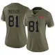 Limited Olive Women's Ryan Miller Tampa Bay Buccaneers 2022 Salute To Service Jersey